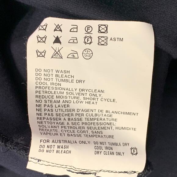 JIL SANDER Size 10 Navy Viscose Blend Ruched Long Evening Gown - Picture 7 of 7